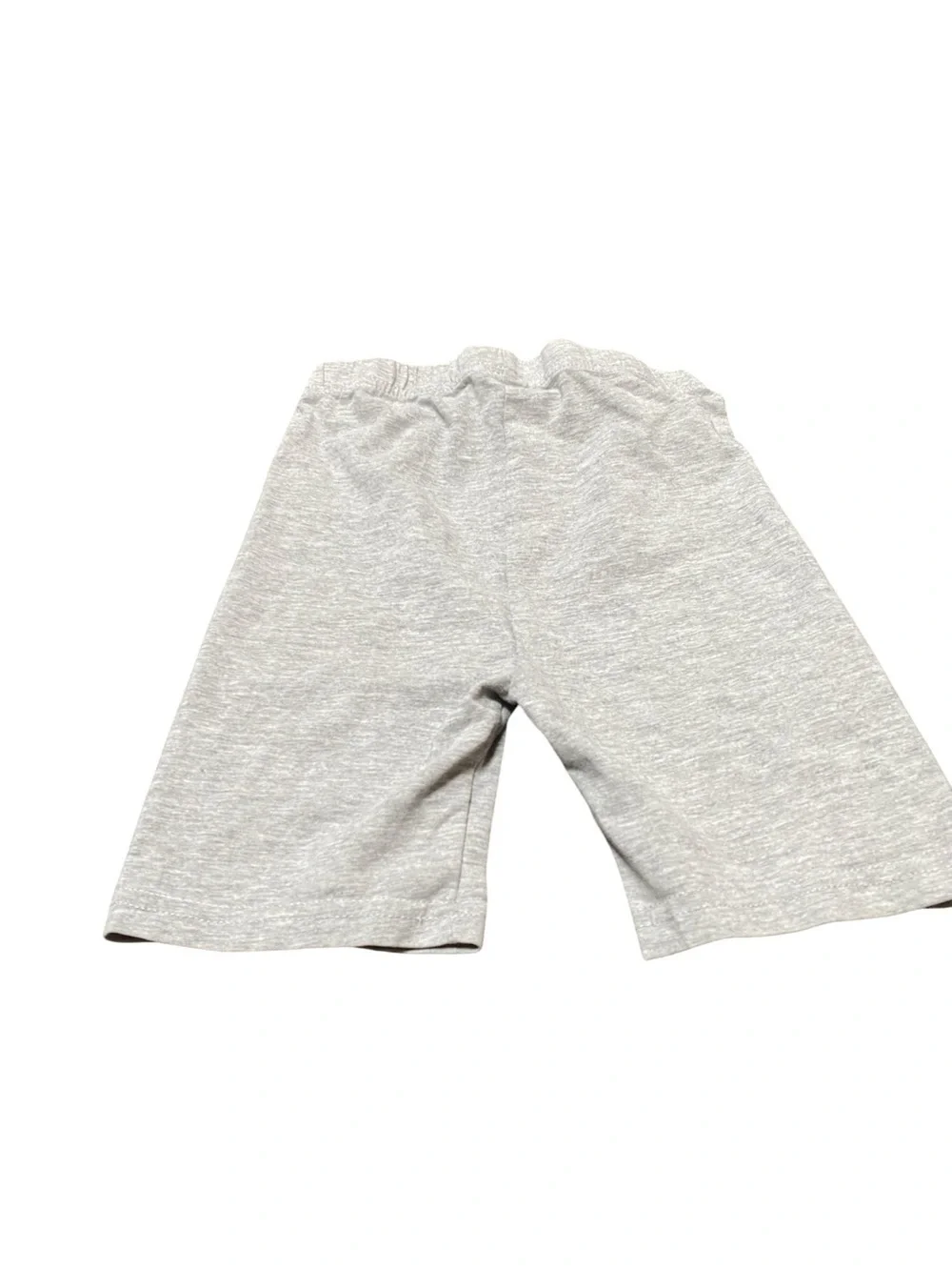 Girls' Light Gray Biker Shorts